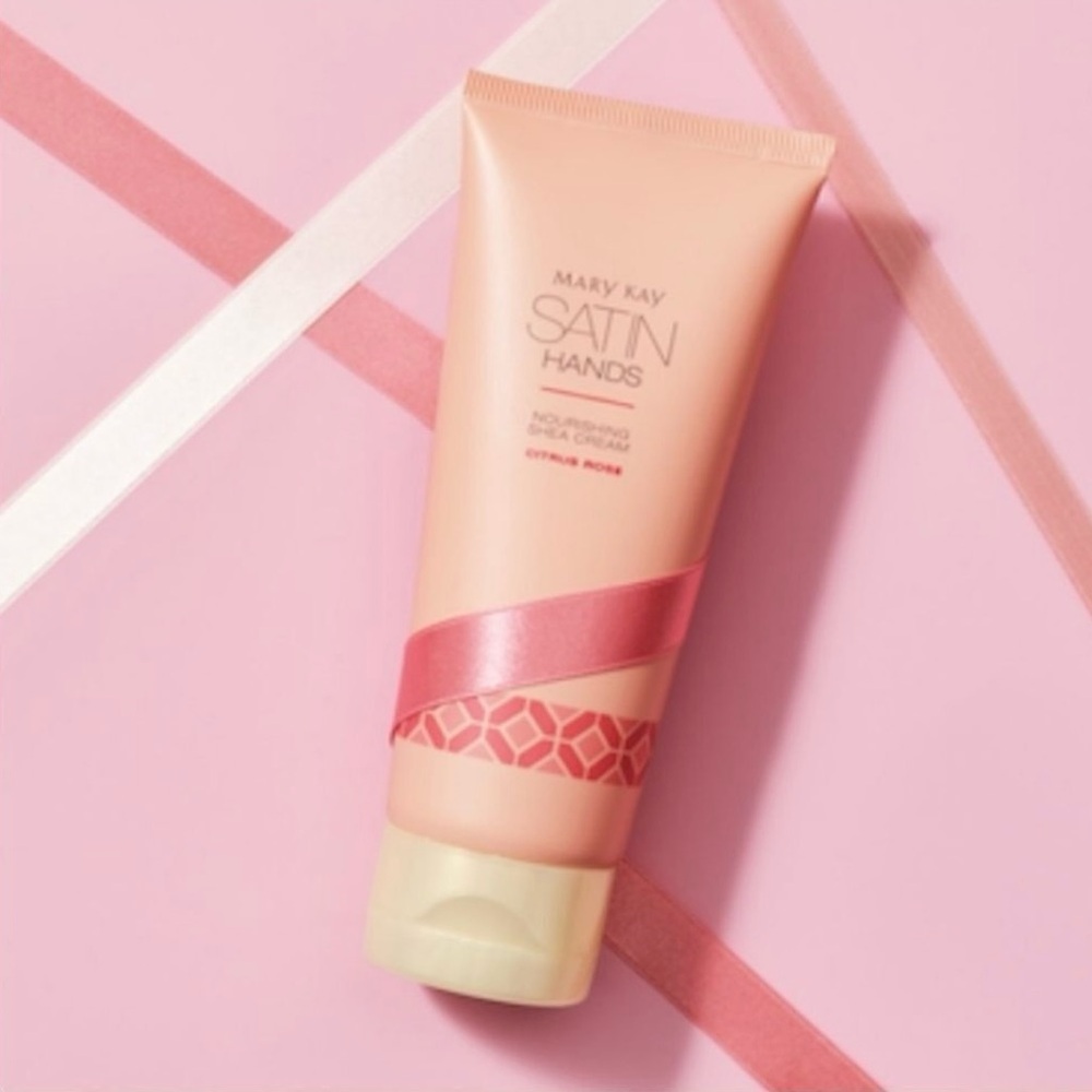 NWT Mary Kay® CITRUS ROSE Satin Hands Nourishing Shea Cream Full Size Spa Gifts